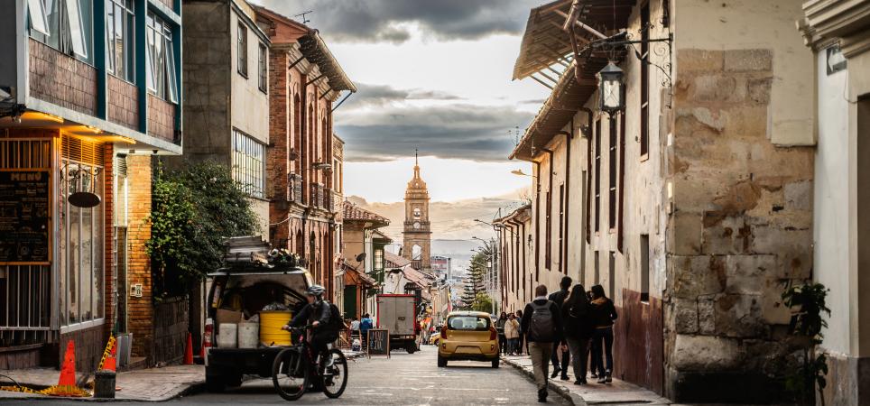 La Candelaria in Bogota