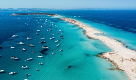 Formentera ist die kleinste der spanischen Baleareninseln im Mittelmeer.